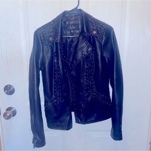 LA Coalition faux leather jacket